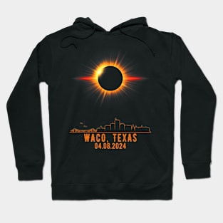 Total Solar Eclipse 04.08.2024 Waco Texas Hoodie